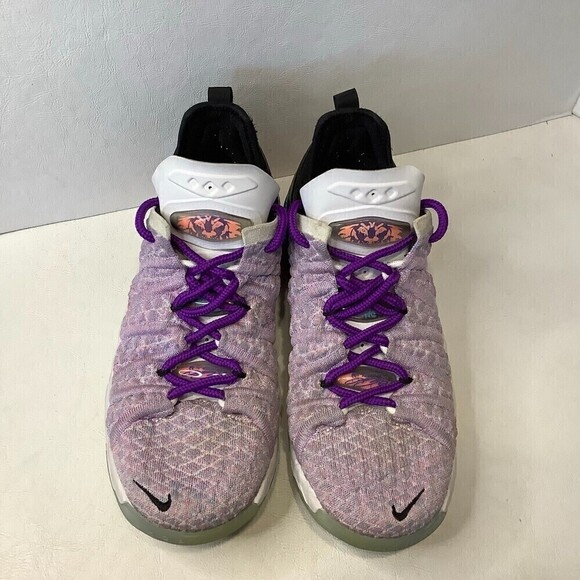 Nike LeBron 18 XVIII Purple Basketball Shoes Youth Size 6 - Picture 4 of 9